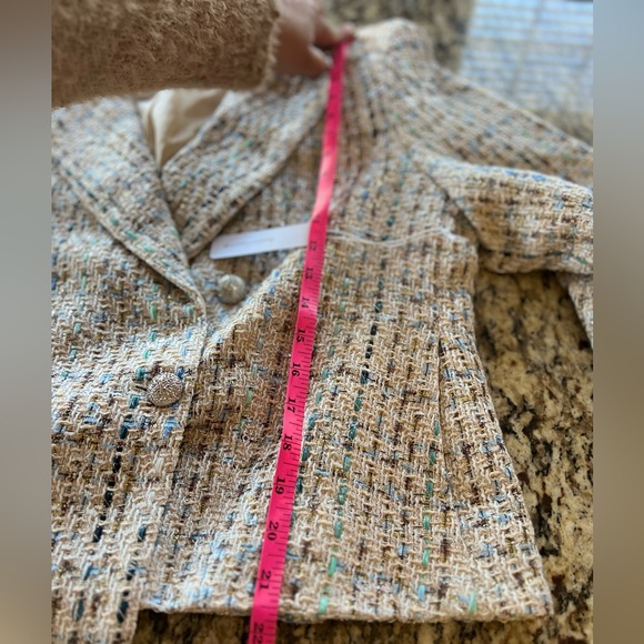 Women’s Six/Fifty - Katy Tweed Textured Blazer - Picture 10 of 15